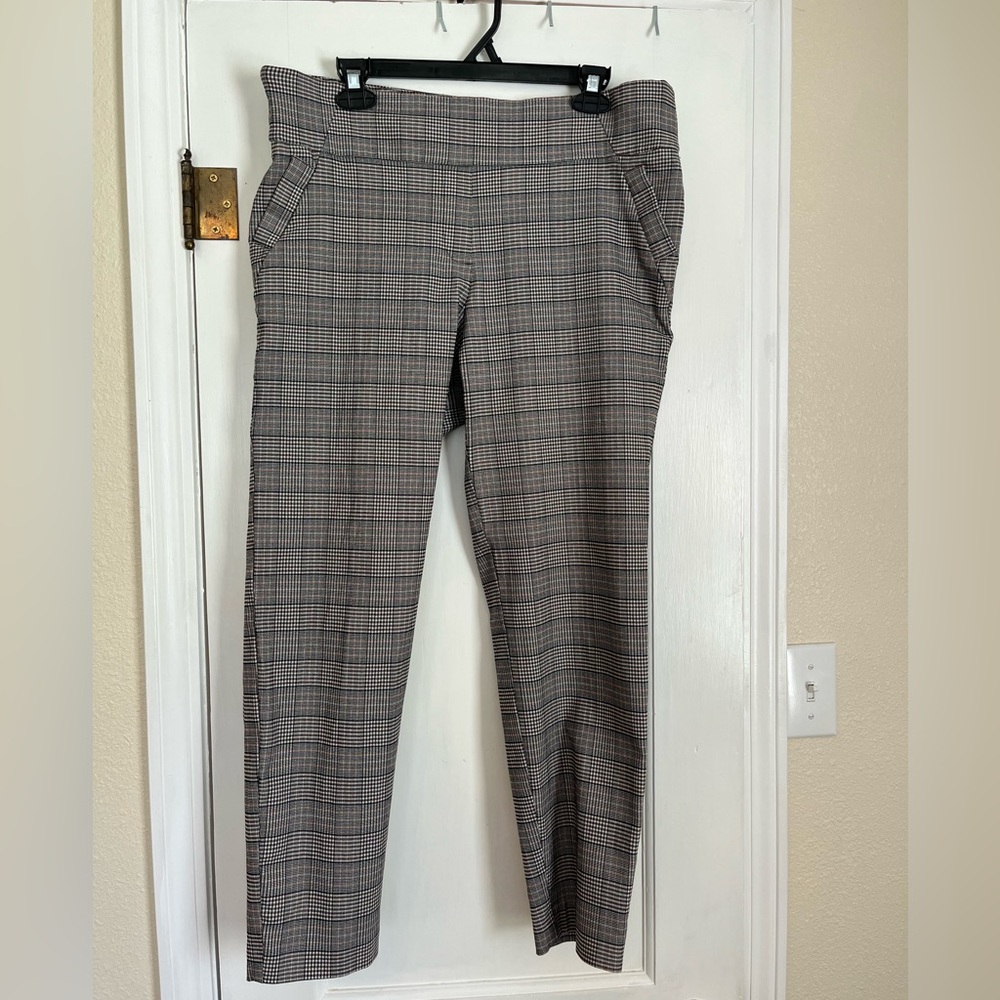 COPY - Soho women’s stretch plaid pants size extra large